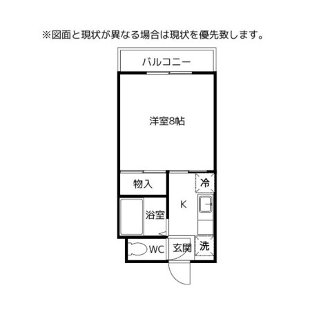 M・Oハイツの物件間取画像